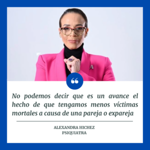 Psiquiatra cree reducción en feminicidios no representa un avance: “No podemos seguir contado víctimas”