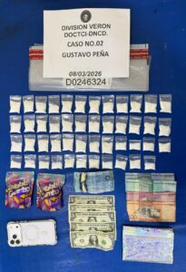 Operativo en Punta Cana: arrestan a cuatro hombres con cientos de gramos de drogas