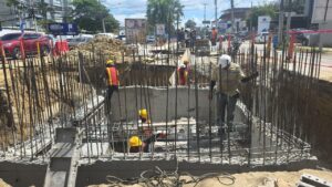 CORAASAN avanza en fase final de reparación que mejorará suministro de agua en Santiago